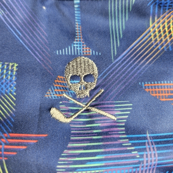 Robert Graham Happiest Hour Polo Shirt Size XL - Picture 8 of 9